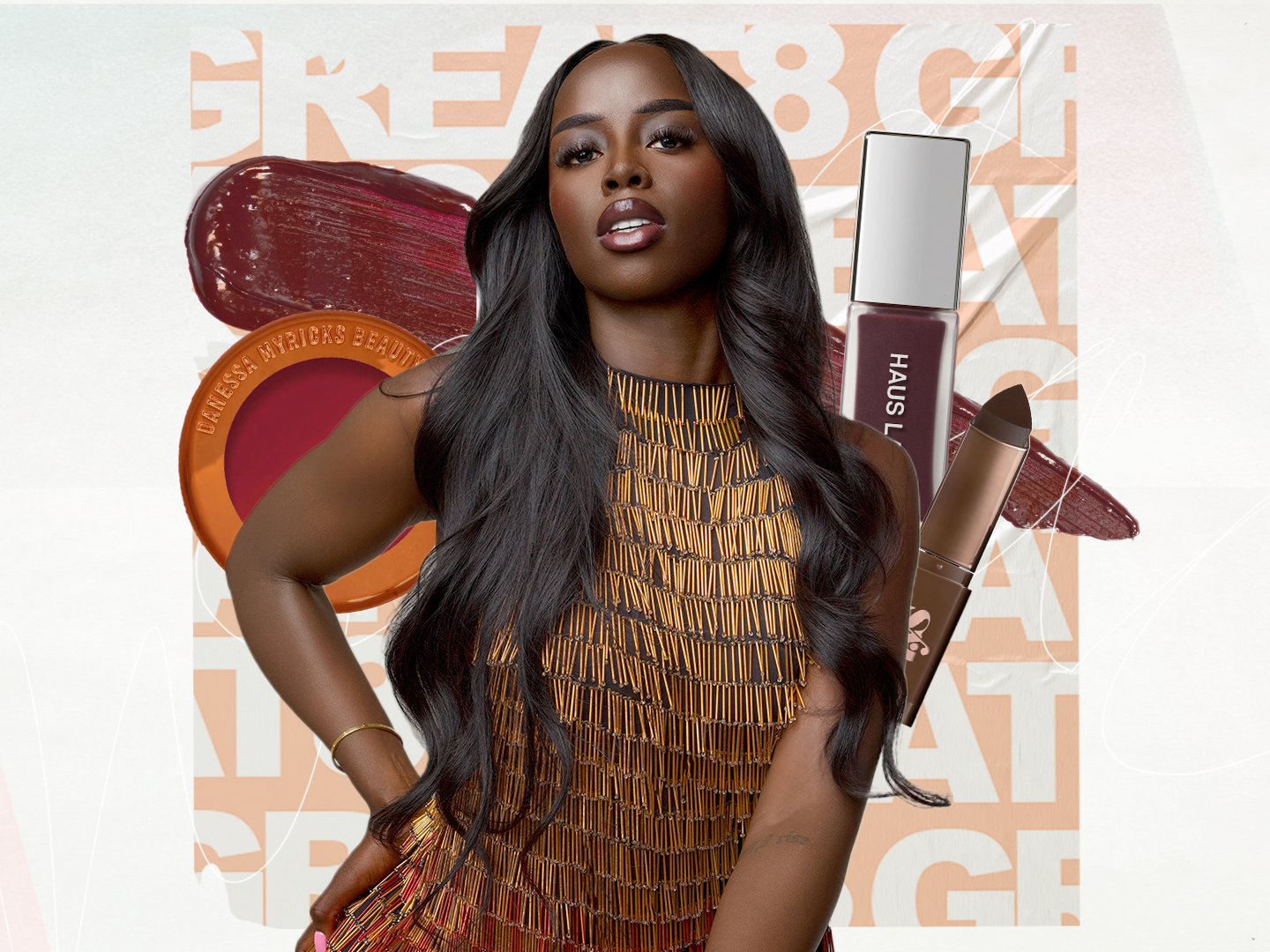 Golloria George’s Makeup Essentials Highlight the Beauty of Dark Skin