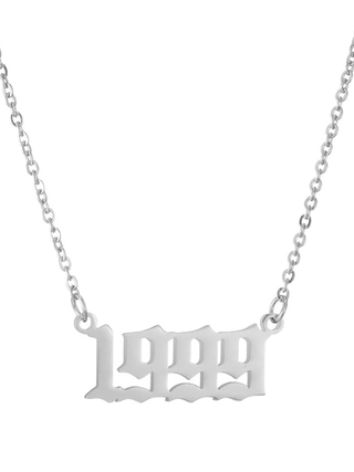 Skqir Birth Year Necklace