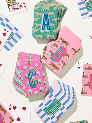 Clairebella Maya Monogrammed Playing Cards