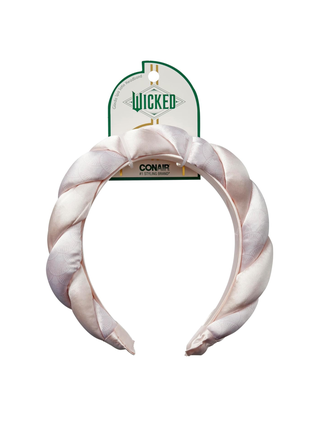 Scunci by Conair Wicked Glinda Satin Twisted Spa Headband