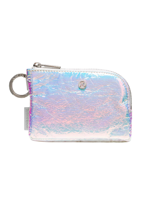 Lululemon Clippable Card Pouch Iridescent