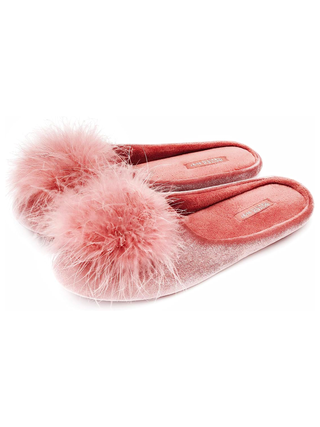 Velvet Memory Foam Slippers